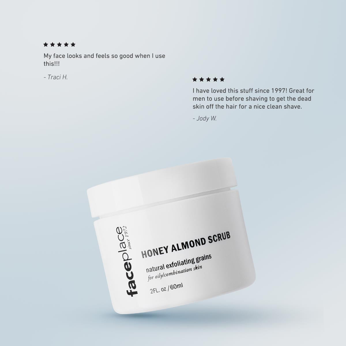 Honey Almond Scrub - FACE PLACE