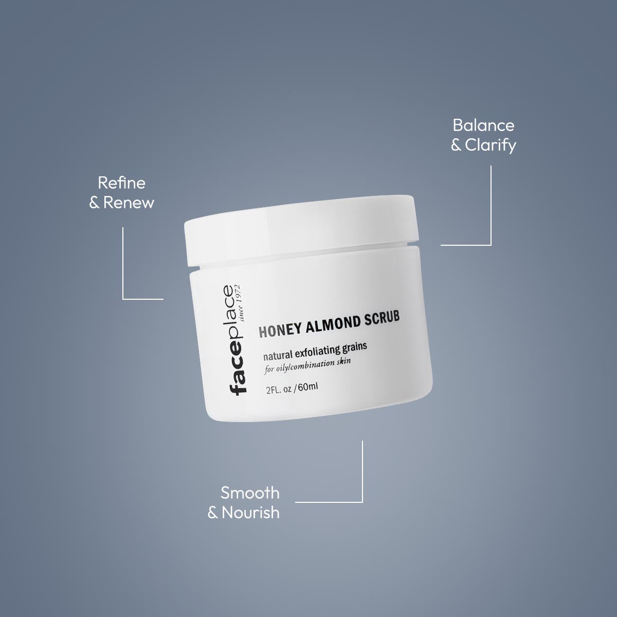 Honey Almond Scrub - FACE PLACE