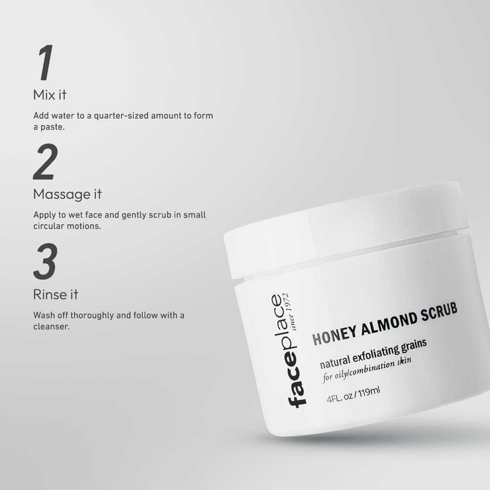 Honey Almond Scrub - FACE PLACE
