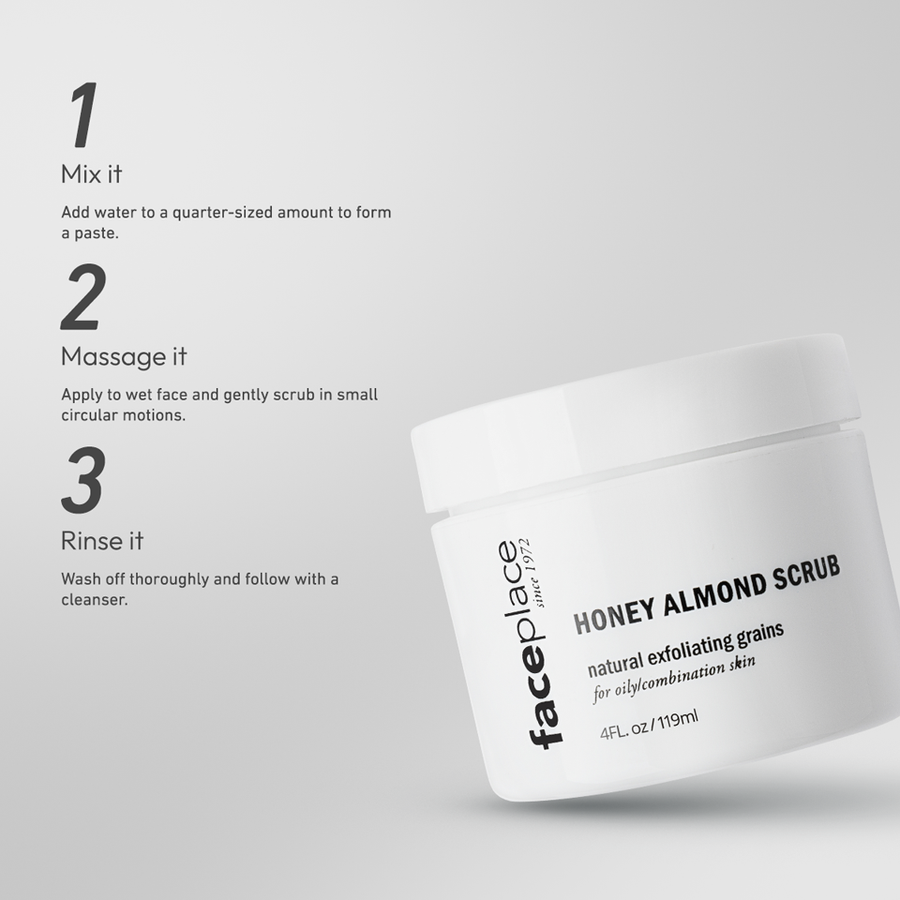 Honey Almond Scrub - FACE PLACE